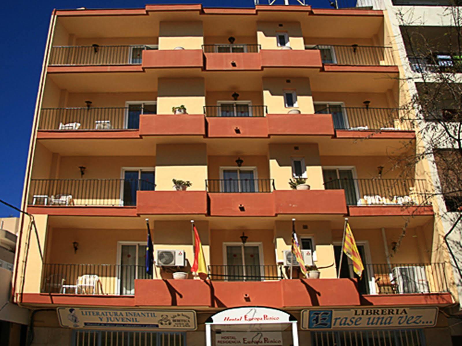 איביזה העיר Hostal Residencia Europa Punico מראה חיצוני תמונה